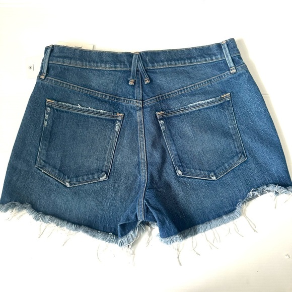 GOOD AMERICAN Good 90s Denim Shorts Size 6 - Picture 3 of 7